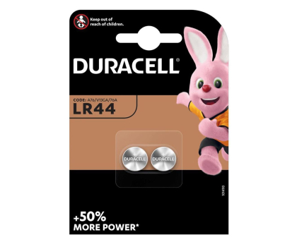 Bateria lub akumulatorek DURACELL Bateria LR44 1.5V 2szt